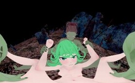 VR 360 Video Anime Tatsumaki one punch man Monster Fuck